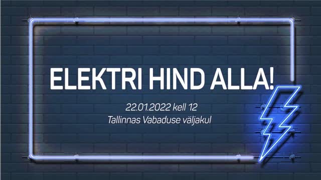 Meeleavaldus "Elektri hind alla!" muusikapalad