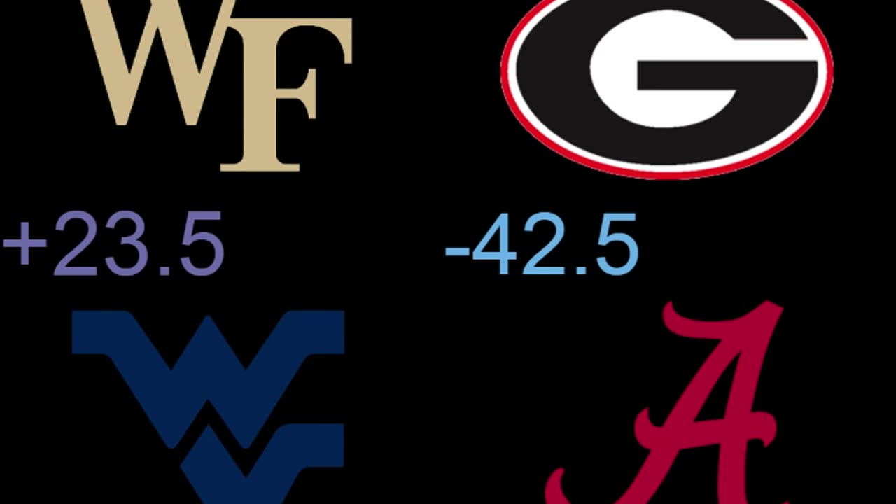 There are only a couple of weeks left in the regular season of college football.