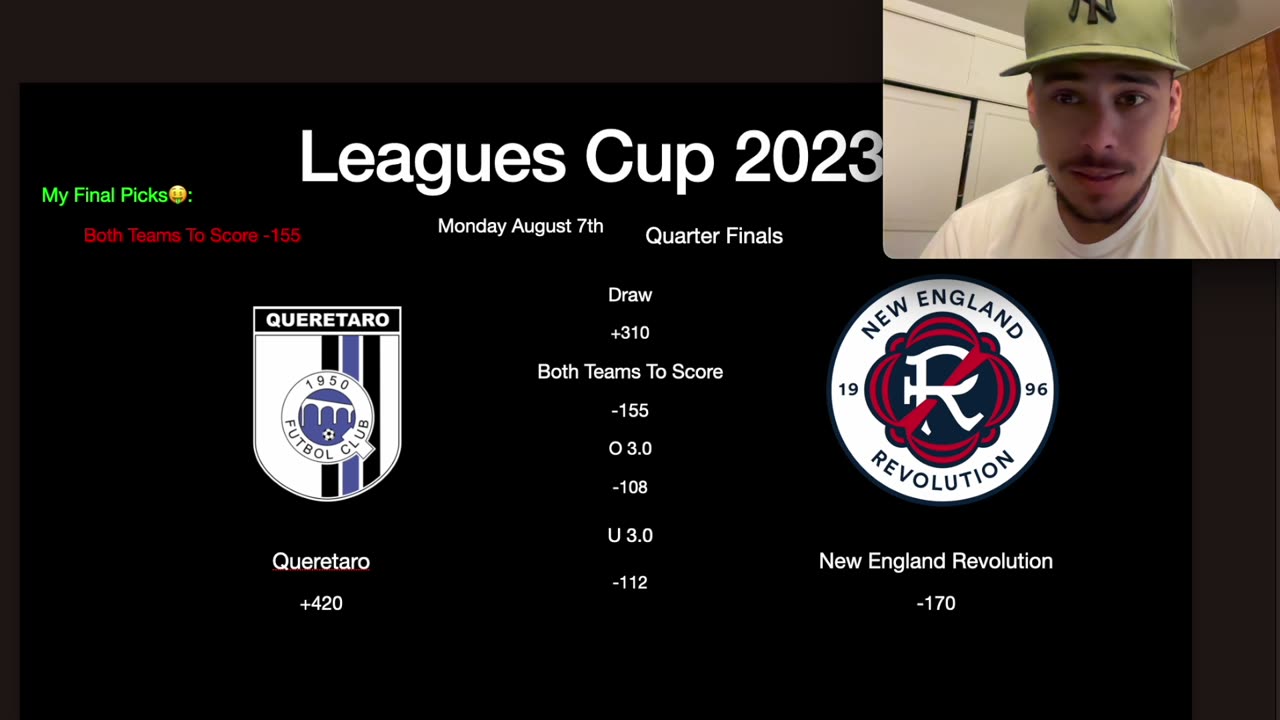 Leagues Cup PICKS Quart. Finals 2023 Monday Aug. 7th