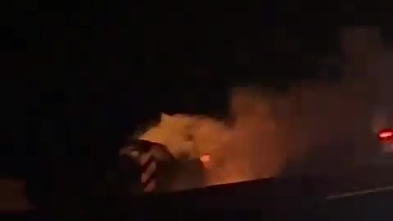 Footage shows interceptions over southern Israel