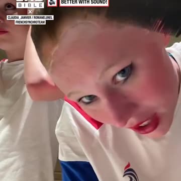 Women taking their hair down after an artistic swimming competition 😲