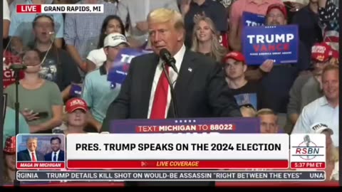 Donald Trump speaks about project 2025