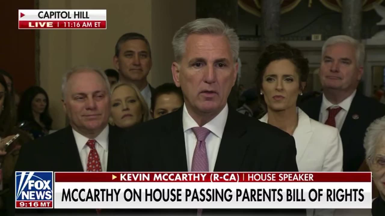 Kevin McCarthy: You have a PARENT'S BILL OF RIGHTS now