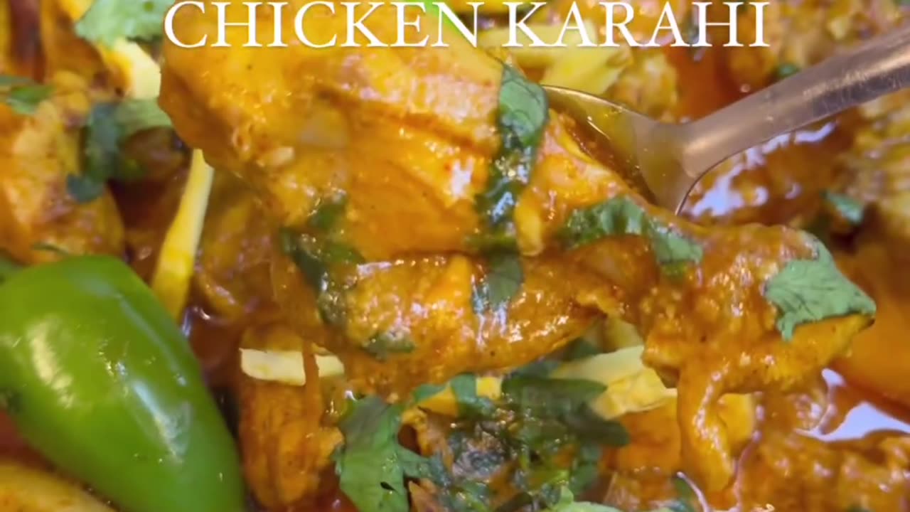 Mazedar chicken karahi