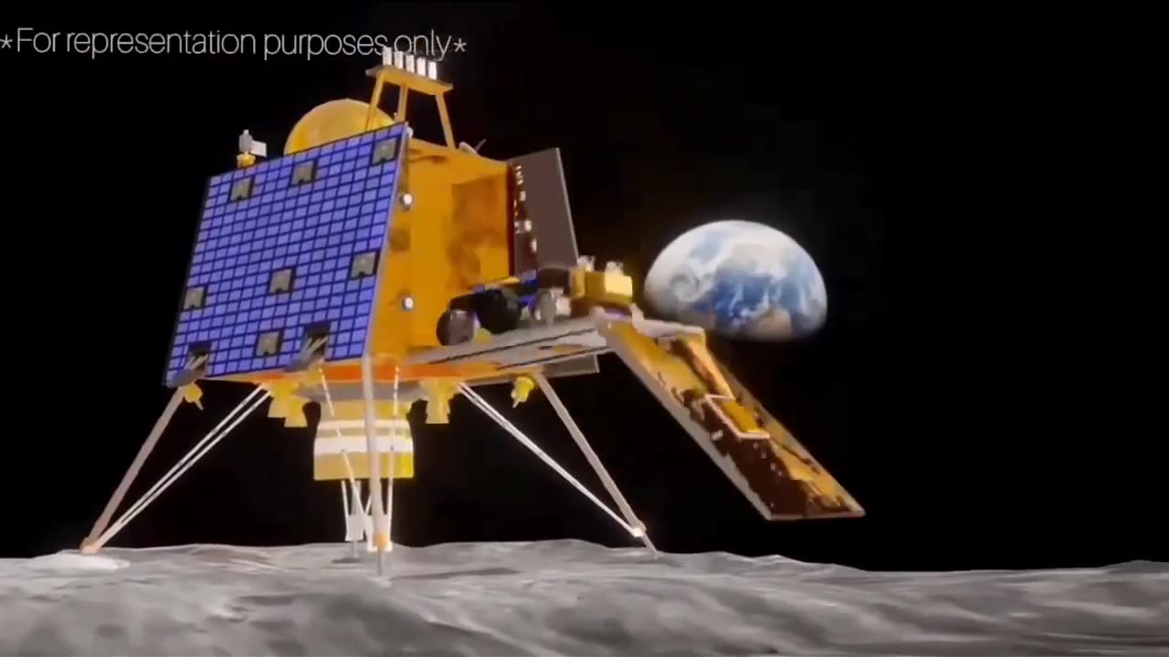 How india landed to moon full video