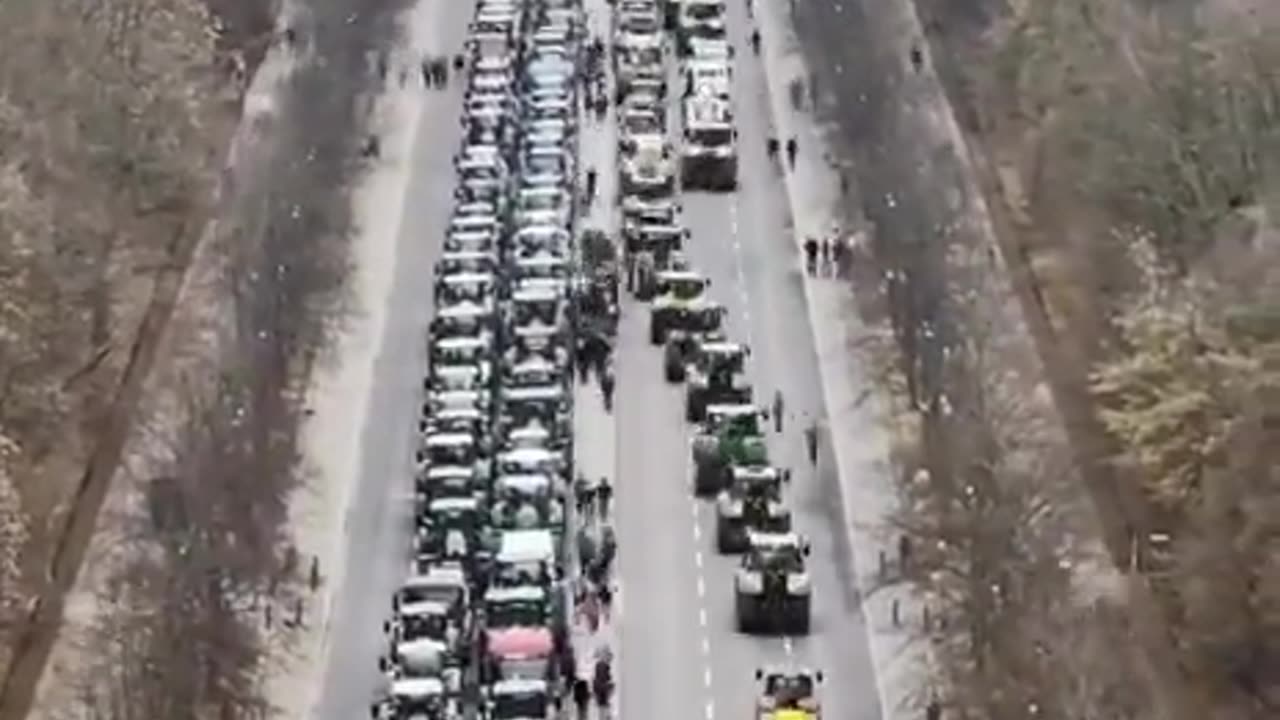 Farmer & Trucker protest Germany 2024