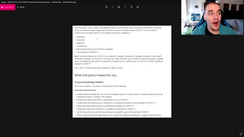 YouTube Is Dictating Speech And Here's Proof
