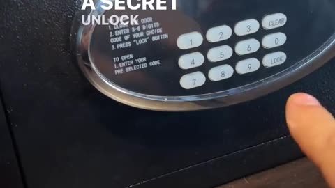 Hotel safe security