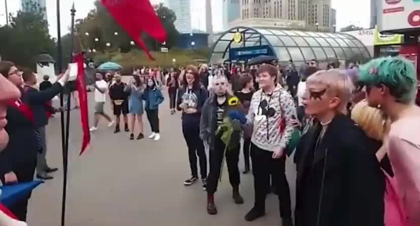 LGBTQP Barking At Polish Nationalists