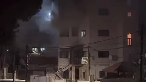 Israeli forces blow up the house of Palestinian prisoner Khaled Kharouf in al-Berih city