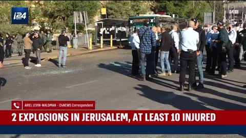 There have been two explosions in Jerusalem in an apparent terrorist attack