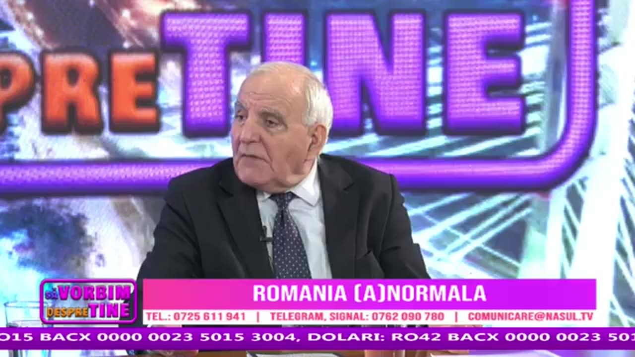 1 Martie 2023 - Silvestru Șoșoacă la Nașul TV