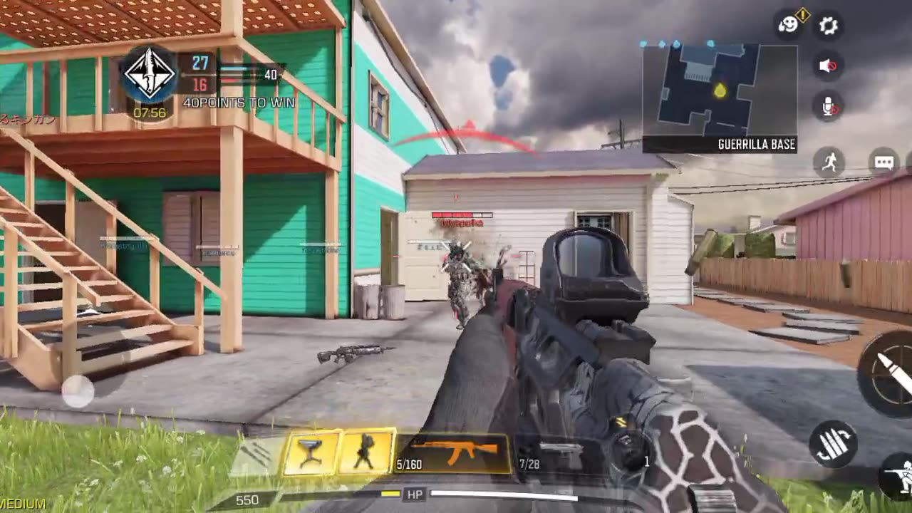 CALL OF DUTY MOBILE MULTIPLAYER GAMEPLAY USING AK-47 WITH DRAGON CAMO