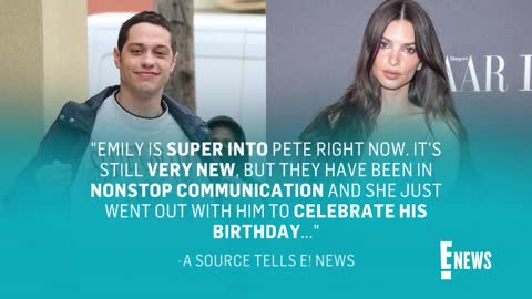 Inside Pete Davidson & Emily Ratajkowski's Chill Relationship E! News