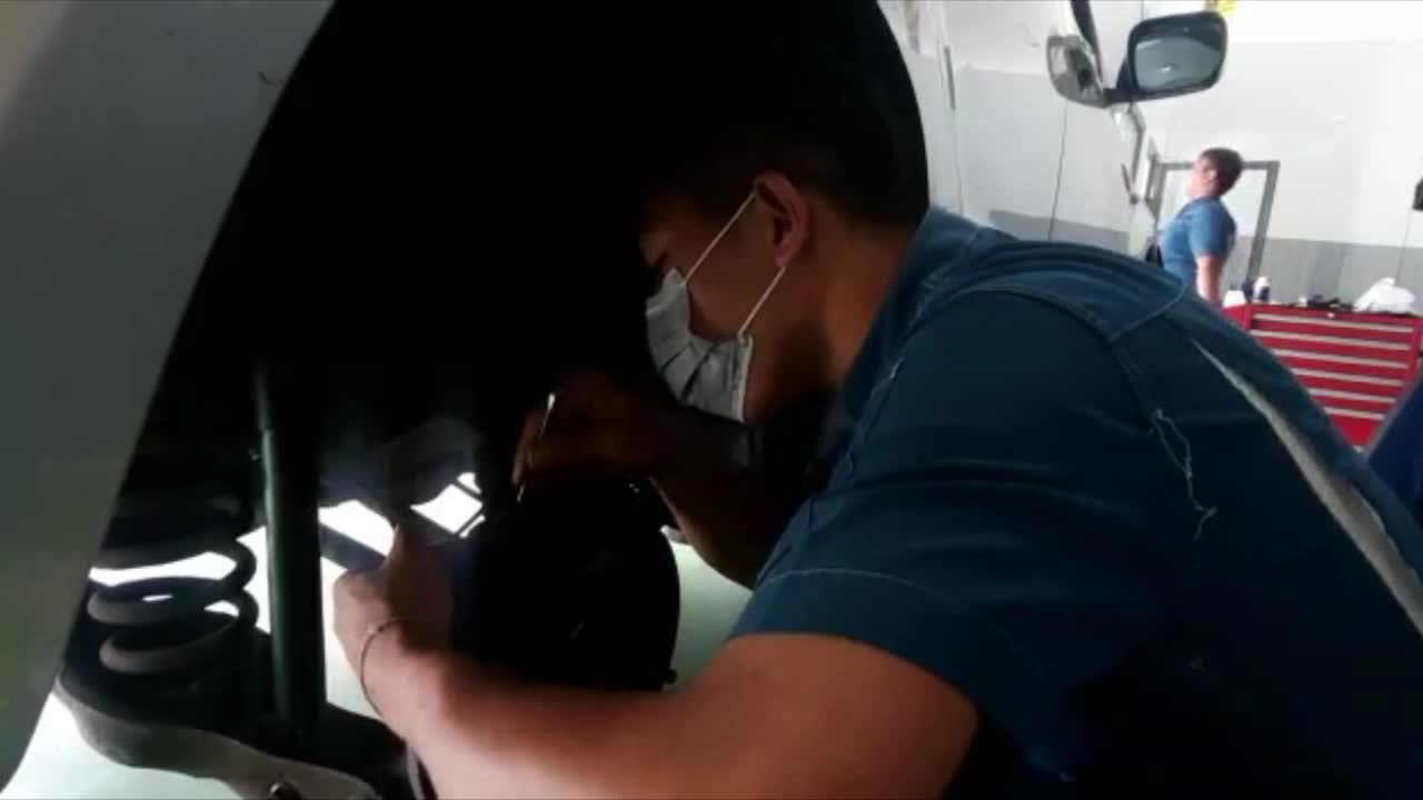 How to Repair and maintence car in the practical work