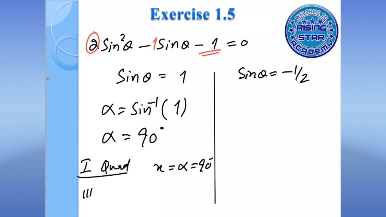 Trigonometry Equation Solving