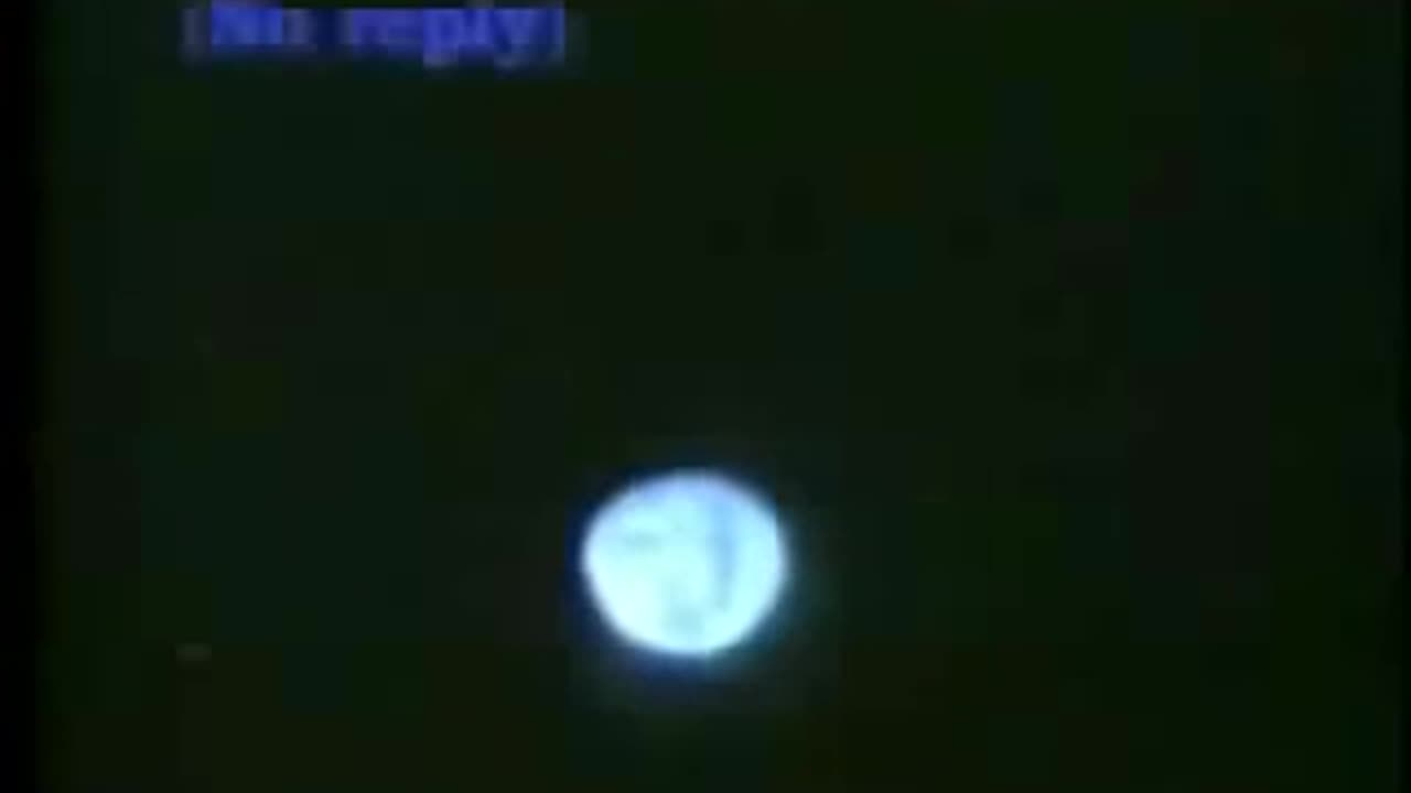 Apollo astronauts are caught faking space out of the window of their craft.