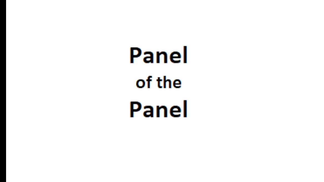 Panel of the Panel (ep.1)