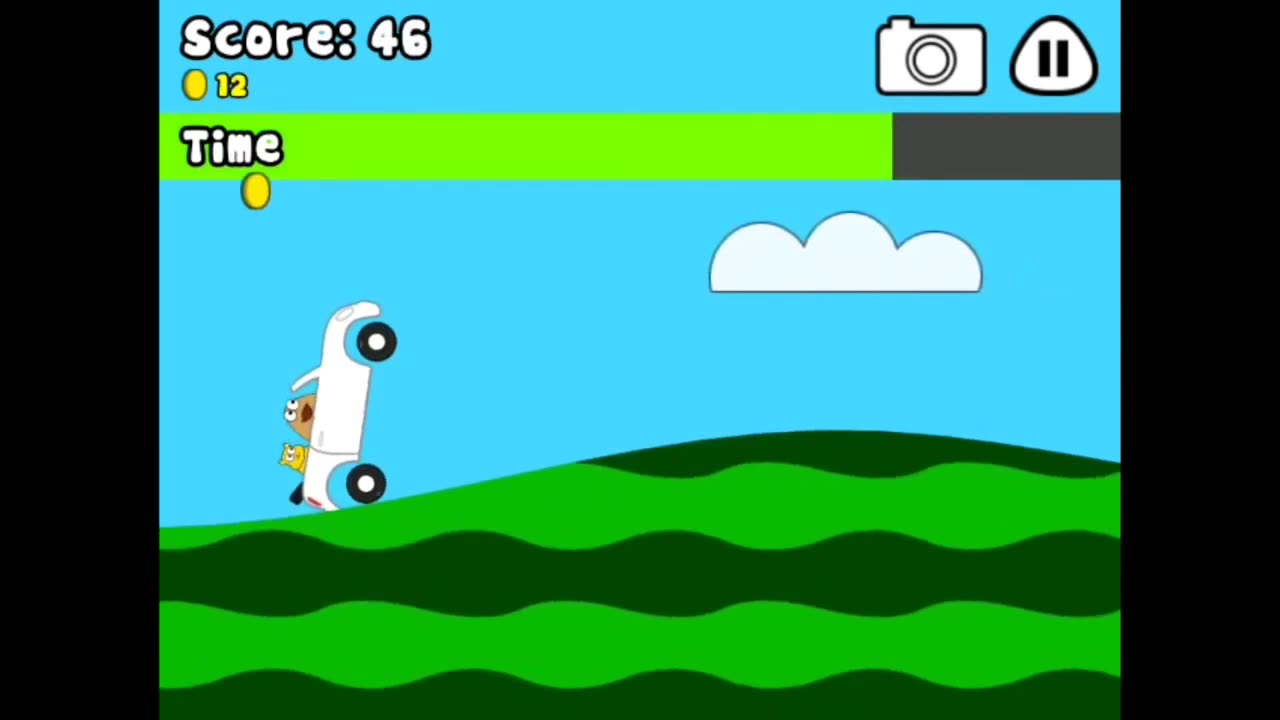 Pou driving as pro