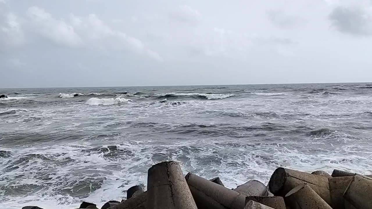 Somnath beach 🏖️⛱️⛱️