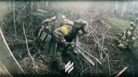 The Ukrainian SDF during the fighting in Bakhmut. 2