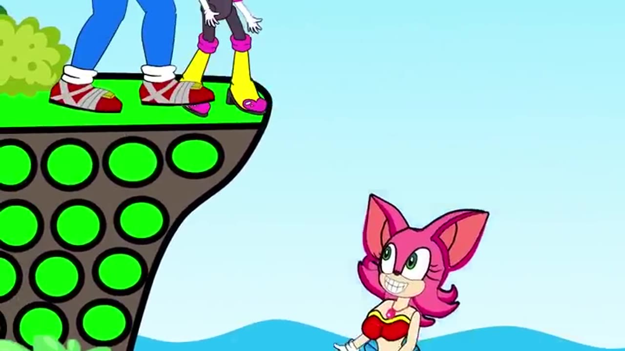 Top 3 Sonic and the Amy - Funny Animation 🤣