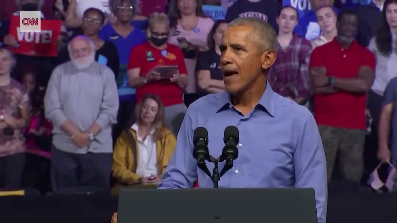 Watch Obama's closing message to voters in Philadelphia