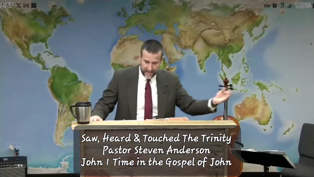 Saw, Heard & Touched The Trinity | Pastor Steven Anderson