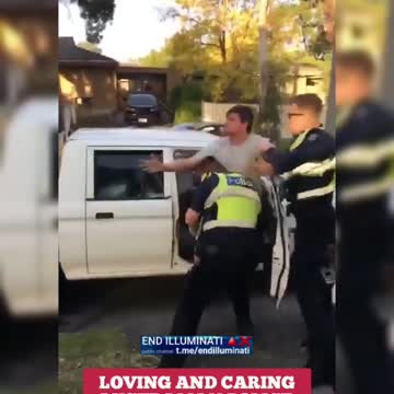 Australian Police Beat and Baton Unarmed Man