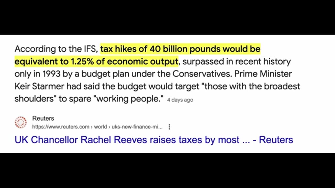 UK Economy DONE? Desperate Plan Triggers Bond Sell-Off, Big Tax Shock & Cost of Living Crisis