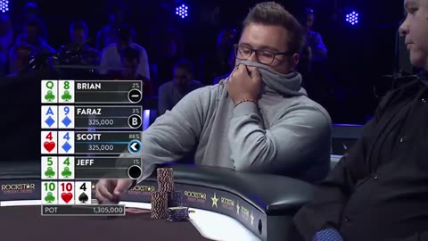 Poker insane hand ✋️ 😒😒😒😒