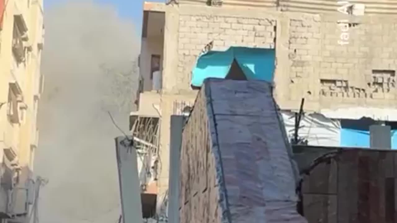 The moment Israeli forces bomb Safad school, murdering at least 11 civilians