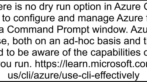 Is there a way to test AZ Cli scripts