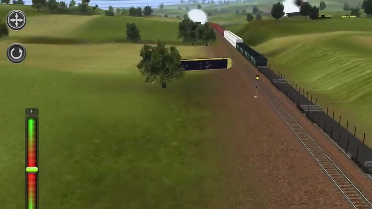 Oh no it’s a single section of track. HIT THE BRAKES