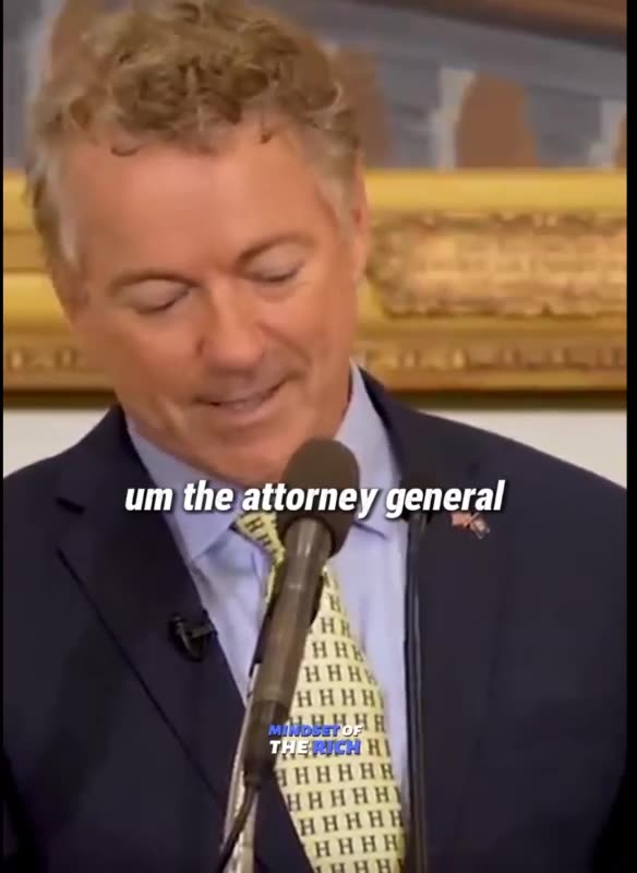 Rand Paul... How come Fauci is not in jail?