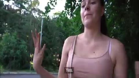 public Agent no shy girl blue eyez #czech #shygirl Czech model 