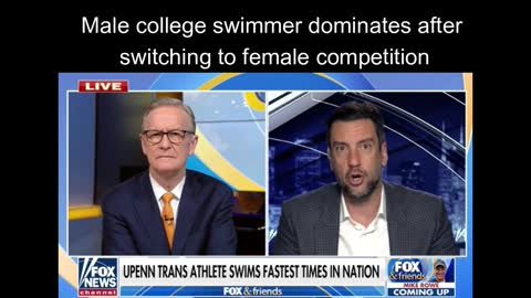 Male college swimmer dominates after switching to female competition