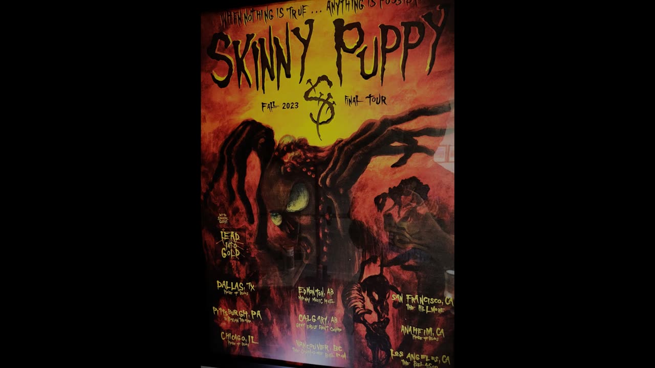 Skinny Puppy at House of Blues - Dallas