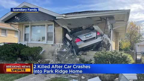 'It was just so unexpected': 2 dead after car crashes into Park Ridge home