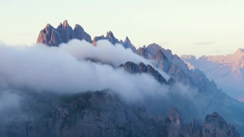 calming winds in dolomites, Italy