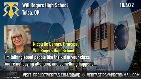 Oklahoma Principal Nicolette Dennis Staff Meeting Addressing Tyler Wrynn.mp4