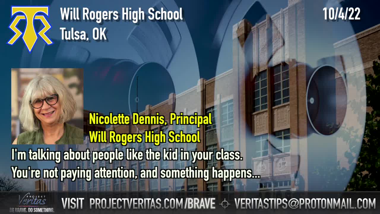 Oklahoma Principal Nicolette Dennis Staff Meeting Addressing Tyler Wrynn.mp4