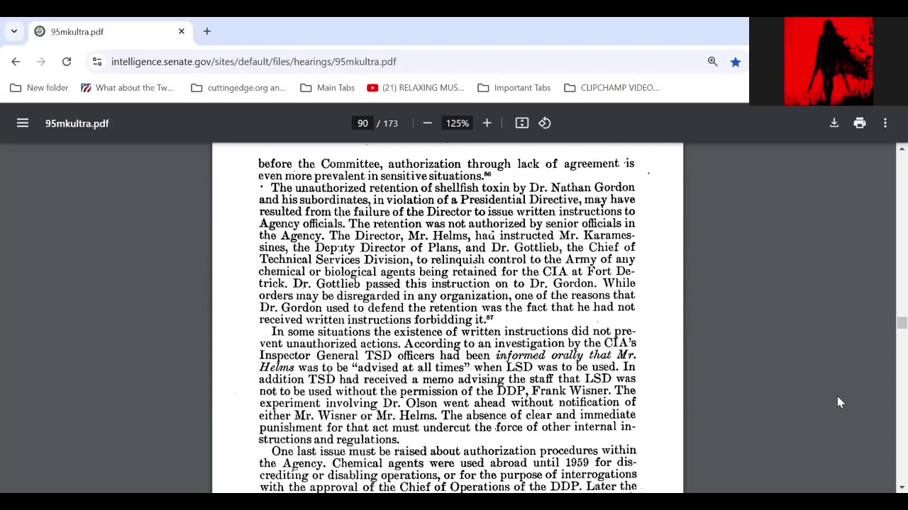 UNKNOWN PATRIOT REBEL: MK ULTRA PROGRAM - WHAT DID CONGRESS KNOW? EPISODE 5