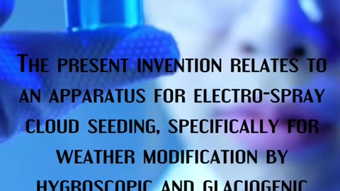 Weird Patent on Weather Modification - You can Patent That?
