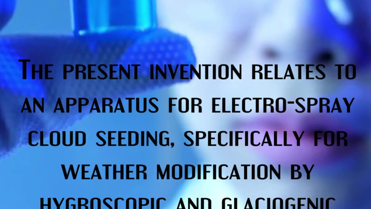 Weird Patent on Weather Modification - You can Patent That?