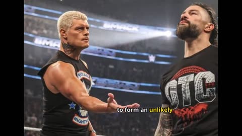 "Roman Reigns and Cody Rhodes Unite for WWE Bad Blood Showdown"