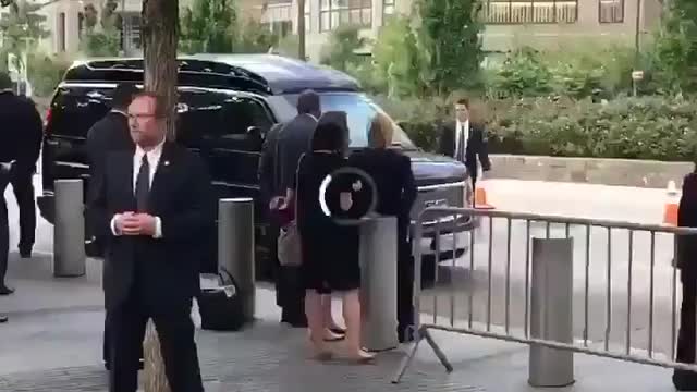 9/11/2016 Sure looks like Hillary being arrested.