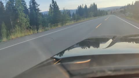 Driving To Logan Lake, BC