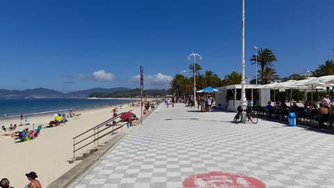 Vigo, Galícia (Espanha 🇪🇸) - Praia de Samil