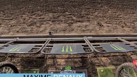 Renaux crash POV | MXGP Qualifying Race | Liqui Moli MXGP of Germany 2022 #MXGP #Motocross